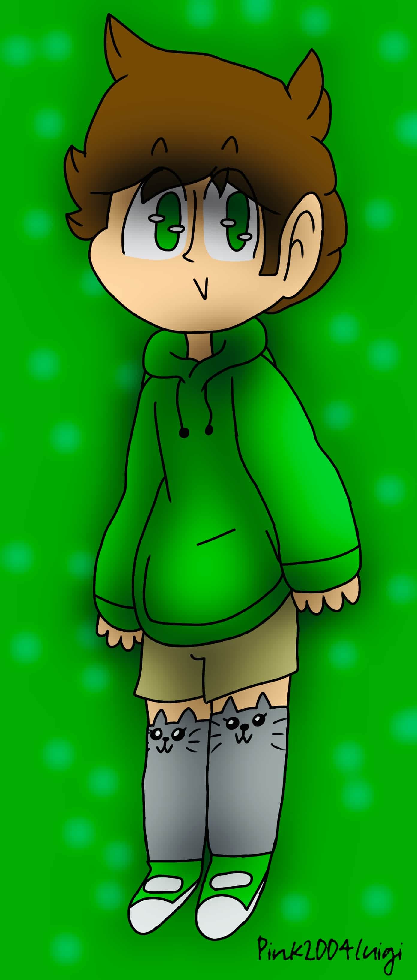 Edd Kitty Thigh High Socks
